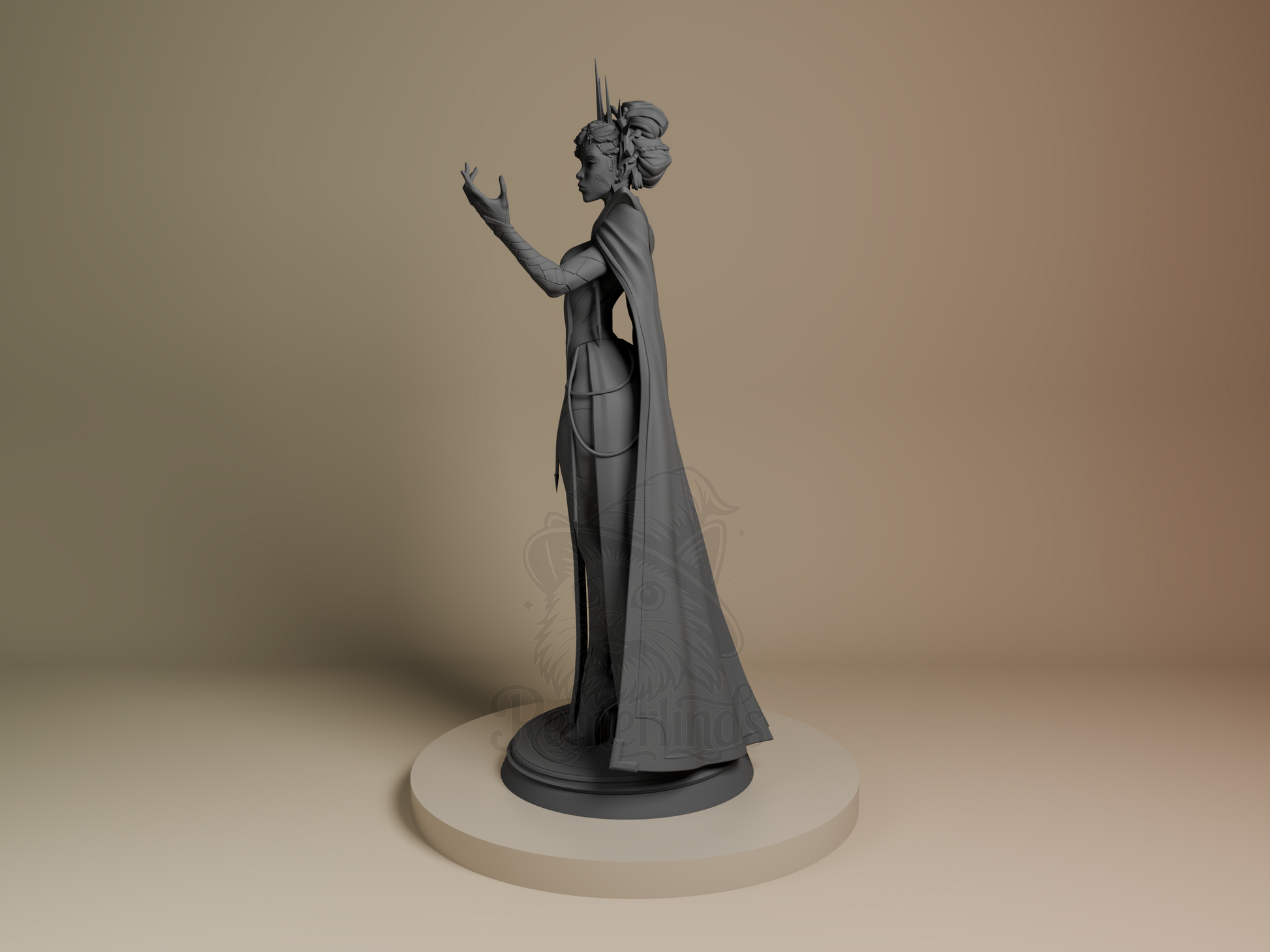 Mel – Arcane (Figurine by Bulkamancer) – 3D printed resin figure