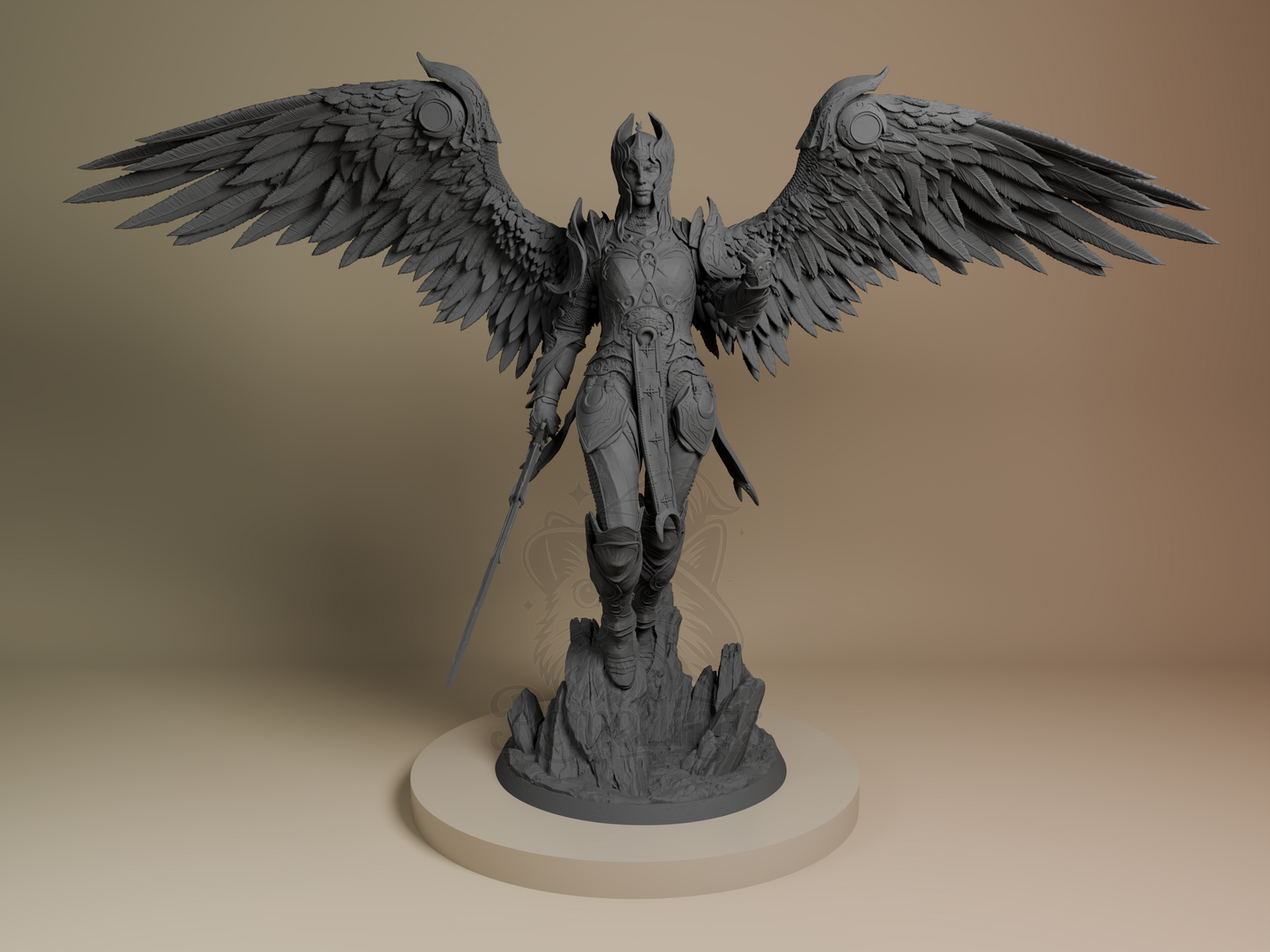 Dame Aylin – Baldur’s Gate (Figurine by Bulkamancer) – 3D printed resin figure