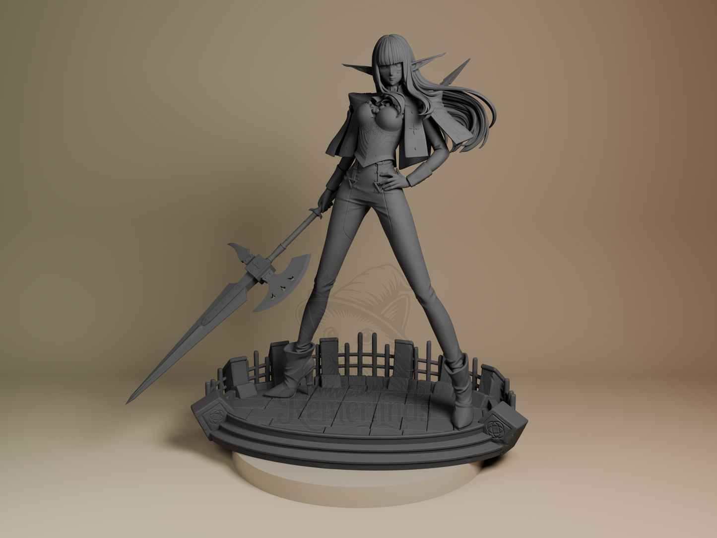 Hulkenberg – Metaphor: ReFantazio (Figurine by Bulkamancer) – 3D printed resin figure