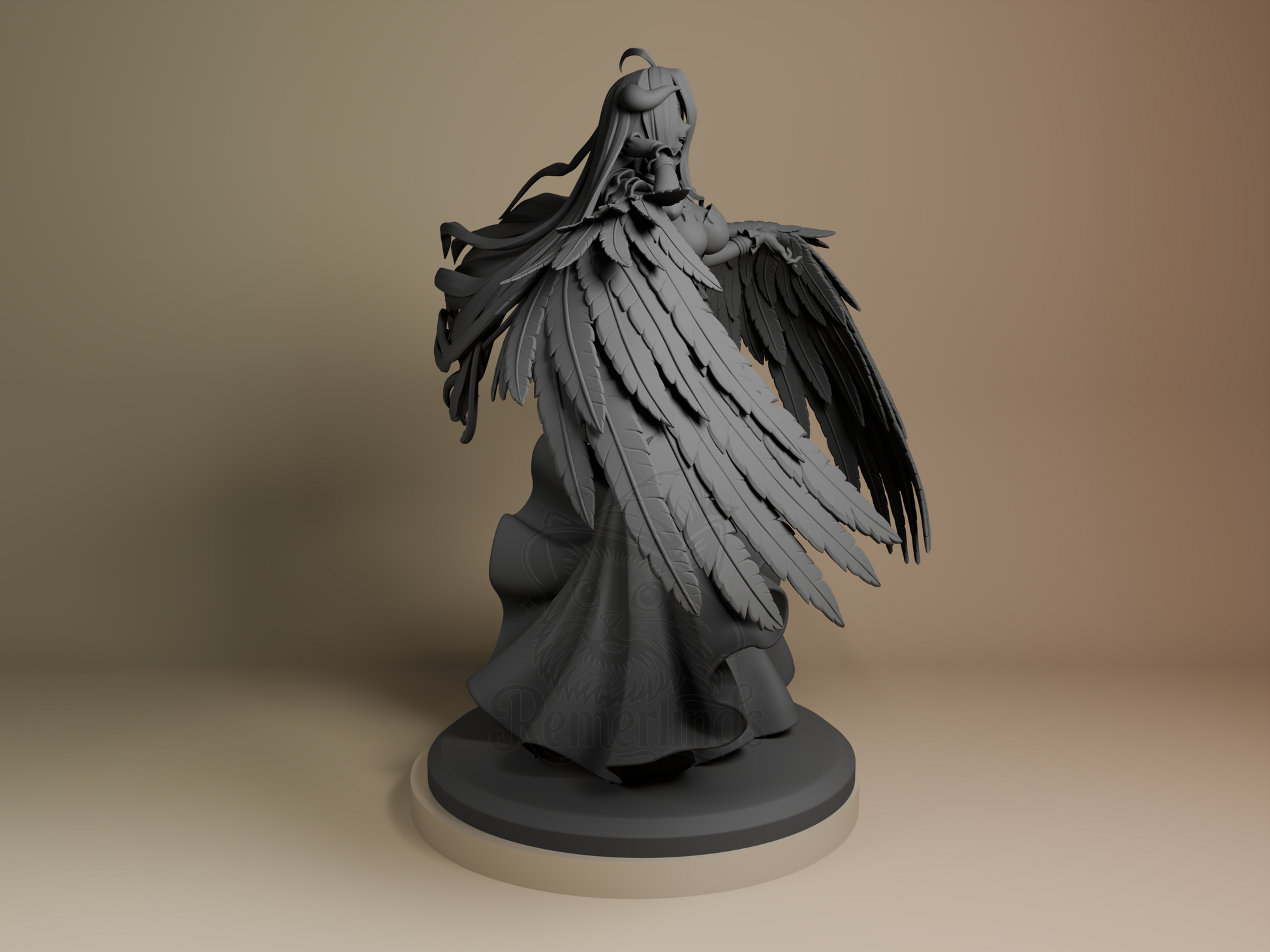 Albedo – Overlord (Figurine by Bulkamancer) – 3D printed resin figure