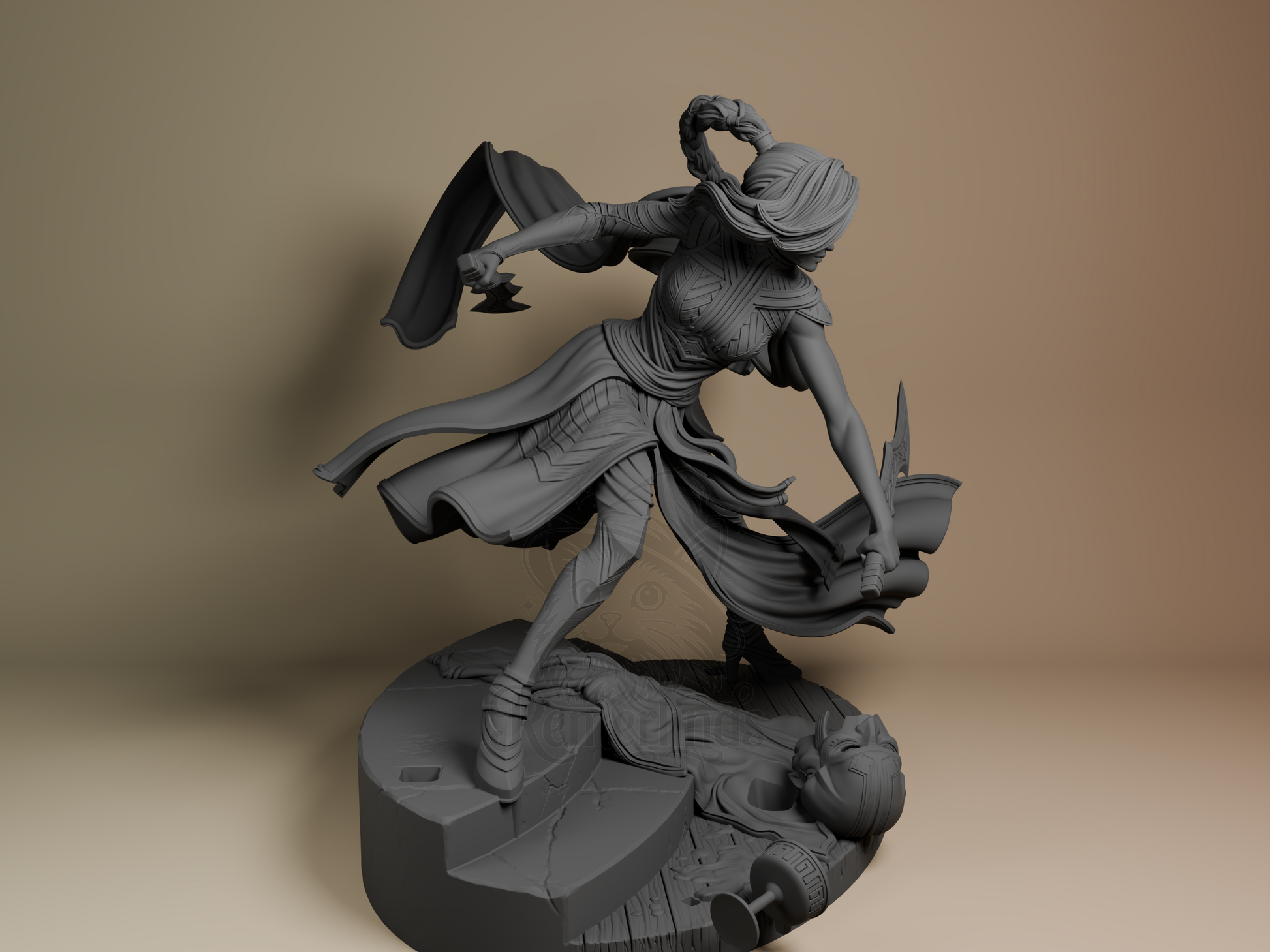 Katarina – League of Legends (Figurine by Bulkamancer) – 3D printed resin figure