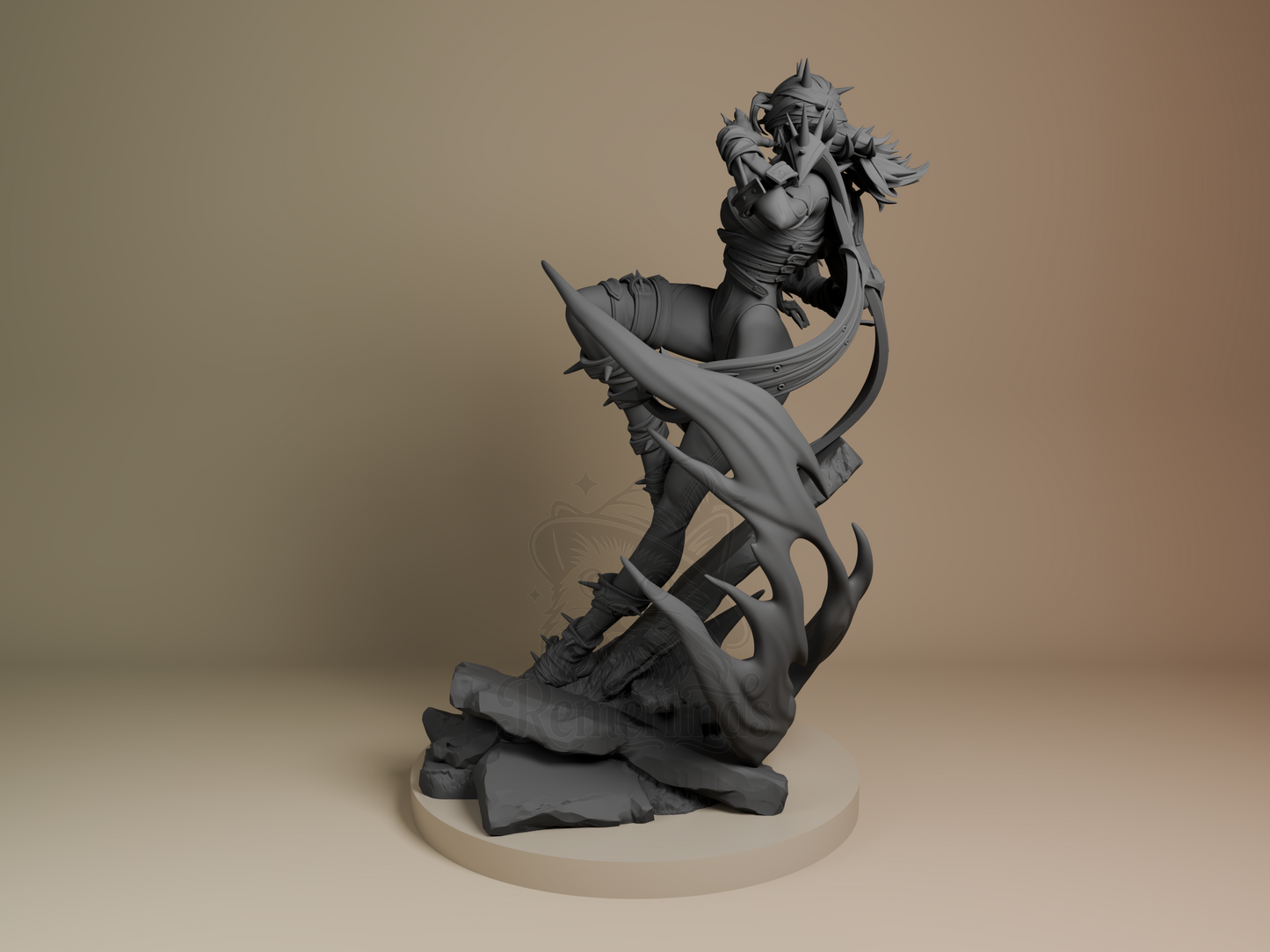 Lyn – Fire Symbol (Figurine by Bulkamancer)
