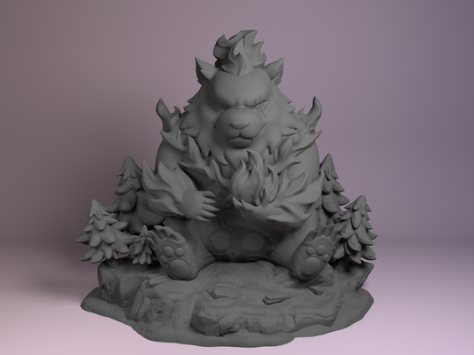 Chibi Tank – Solo Leveling (Chibi by Nomnom Figures) – 3D printed resin figure