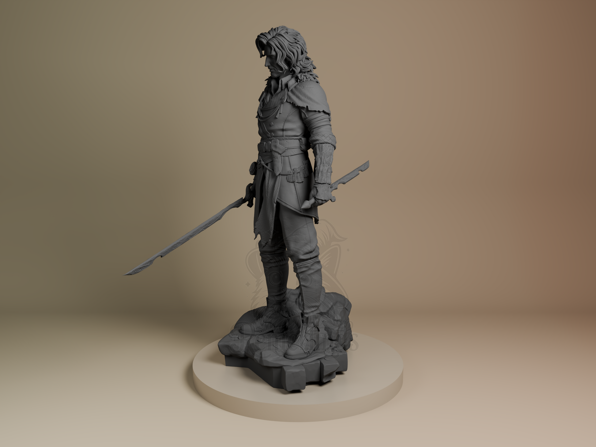 Verso – Expedition 33 (Figurine by Bulkamancer) – 3D printed resin figure