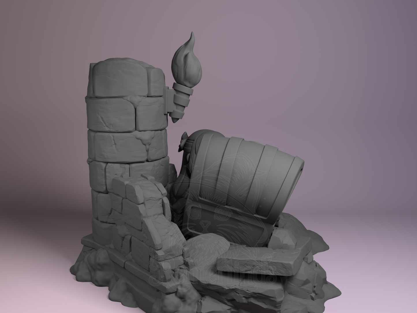 Chibi – Mimic Chest x Frieren (Chibi by Nomnom Figures) – 3D printed resin figure
