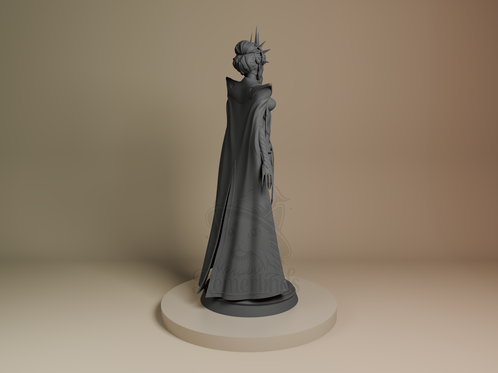 Mel – Arcane (Figurine by Bulkamancer) – 3D printed resin figure