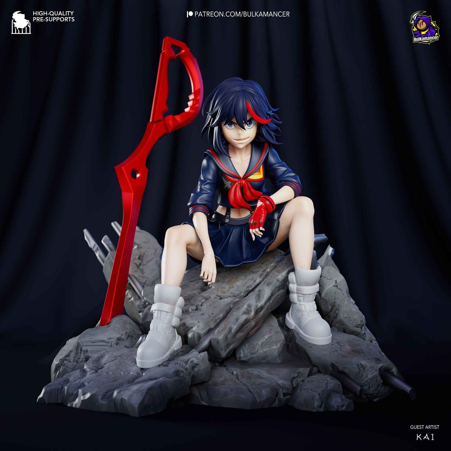 Ryuko Matoi – Kill la Kill (Figurine by Bulkamancer)