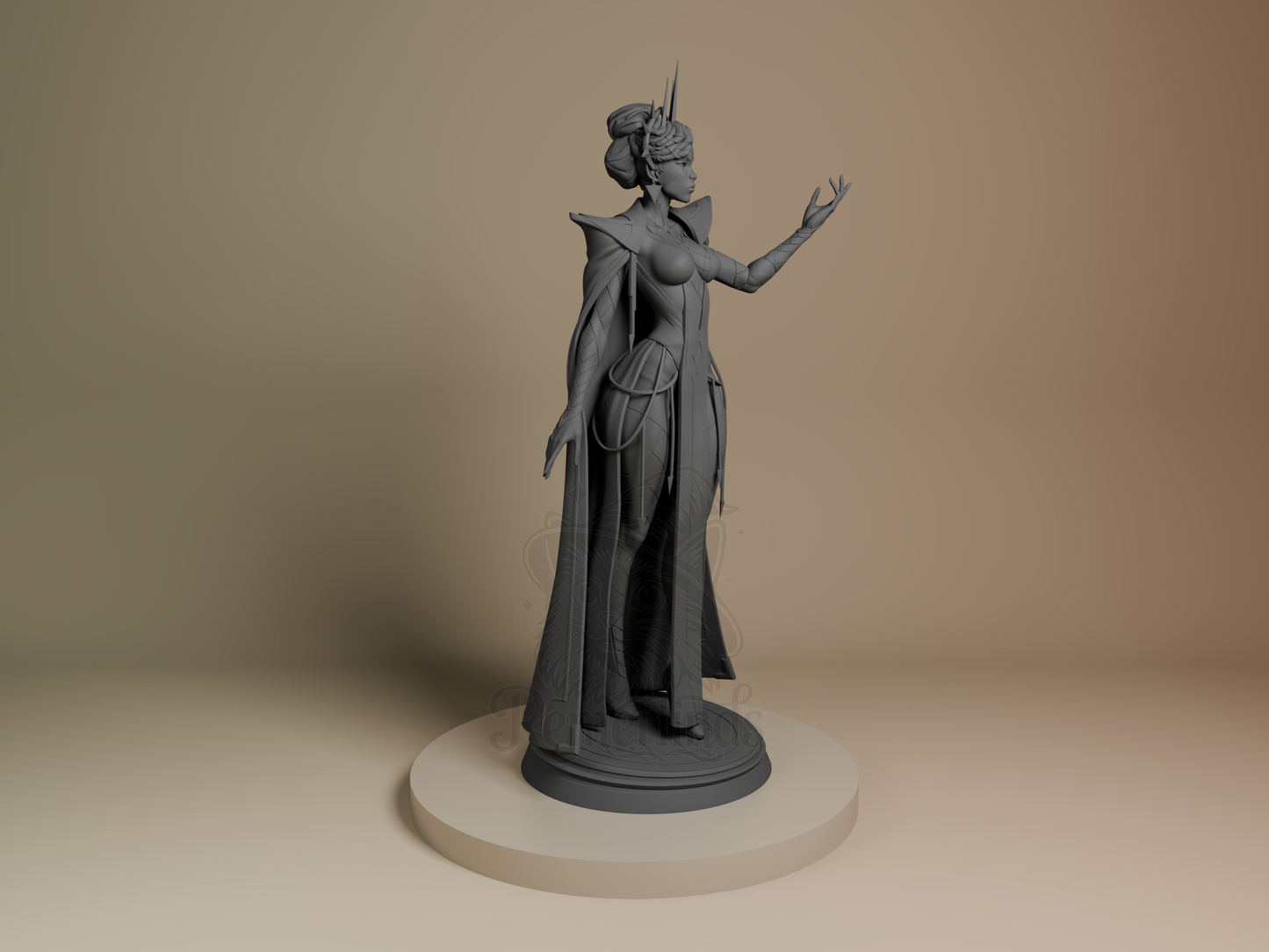 Mel – Arcane (Figurine by Bulkamancer) – 3D printed resin figure