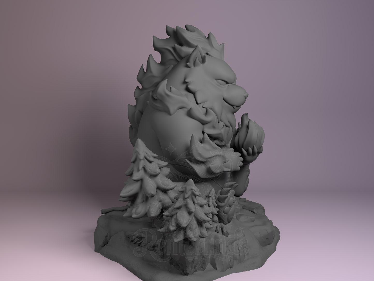 Chibi Tank – Solo Leveling (Chibi by Nomnom Figures) – 3D printed resin figure