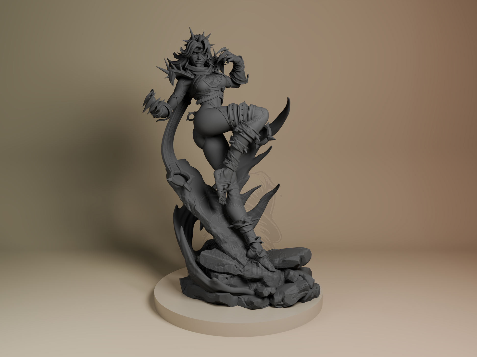 Lyn – Fire Symbol (Figurine by Bulkamancer)