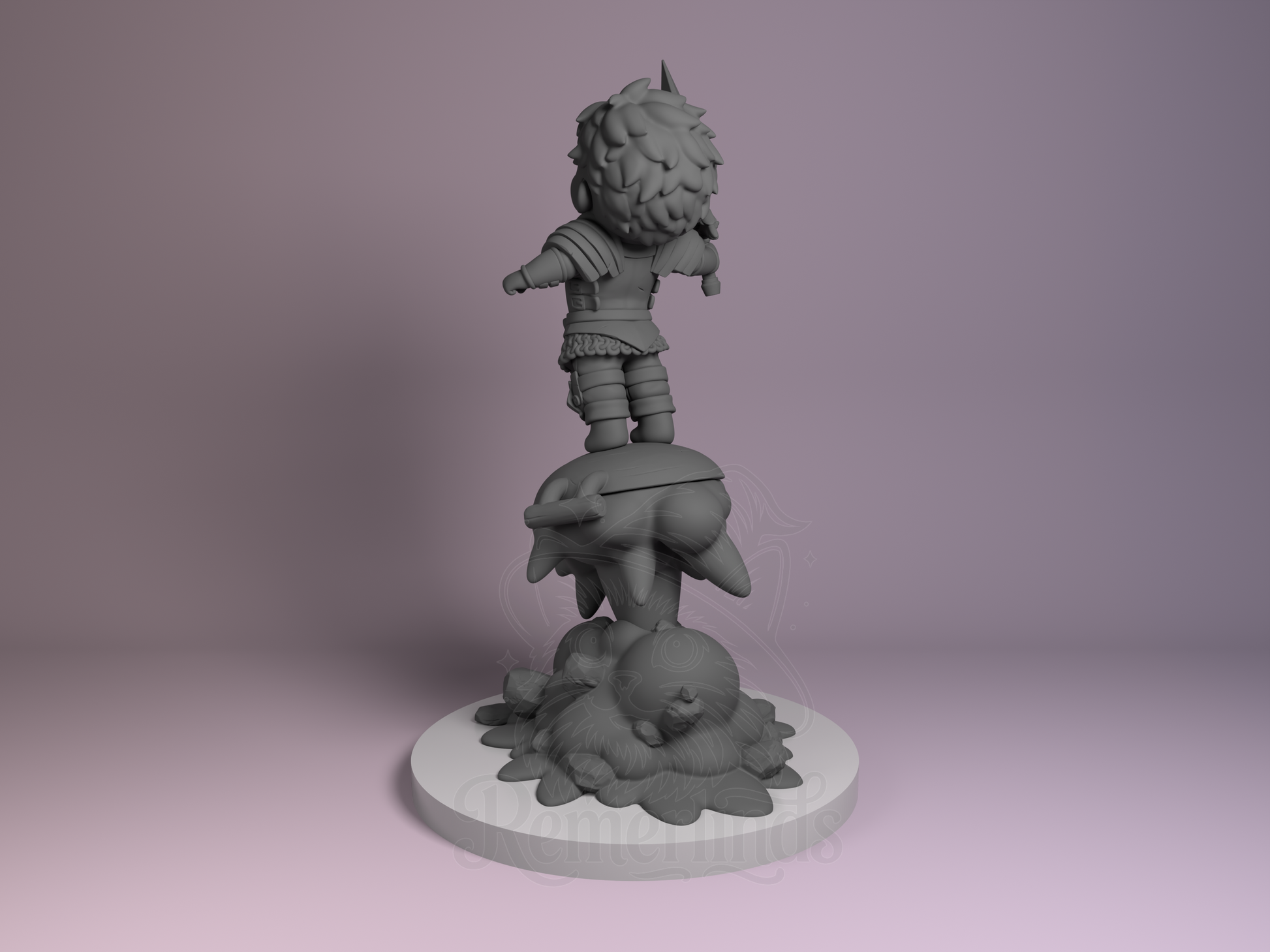 Chibi Laios Touden – Dungeon Meshi (Chibi by Nomnom Figures) – 3D printed resin figure