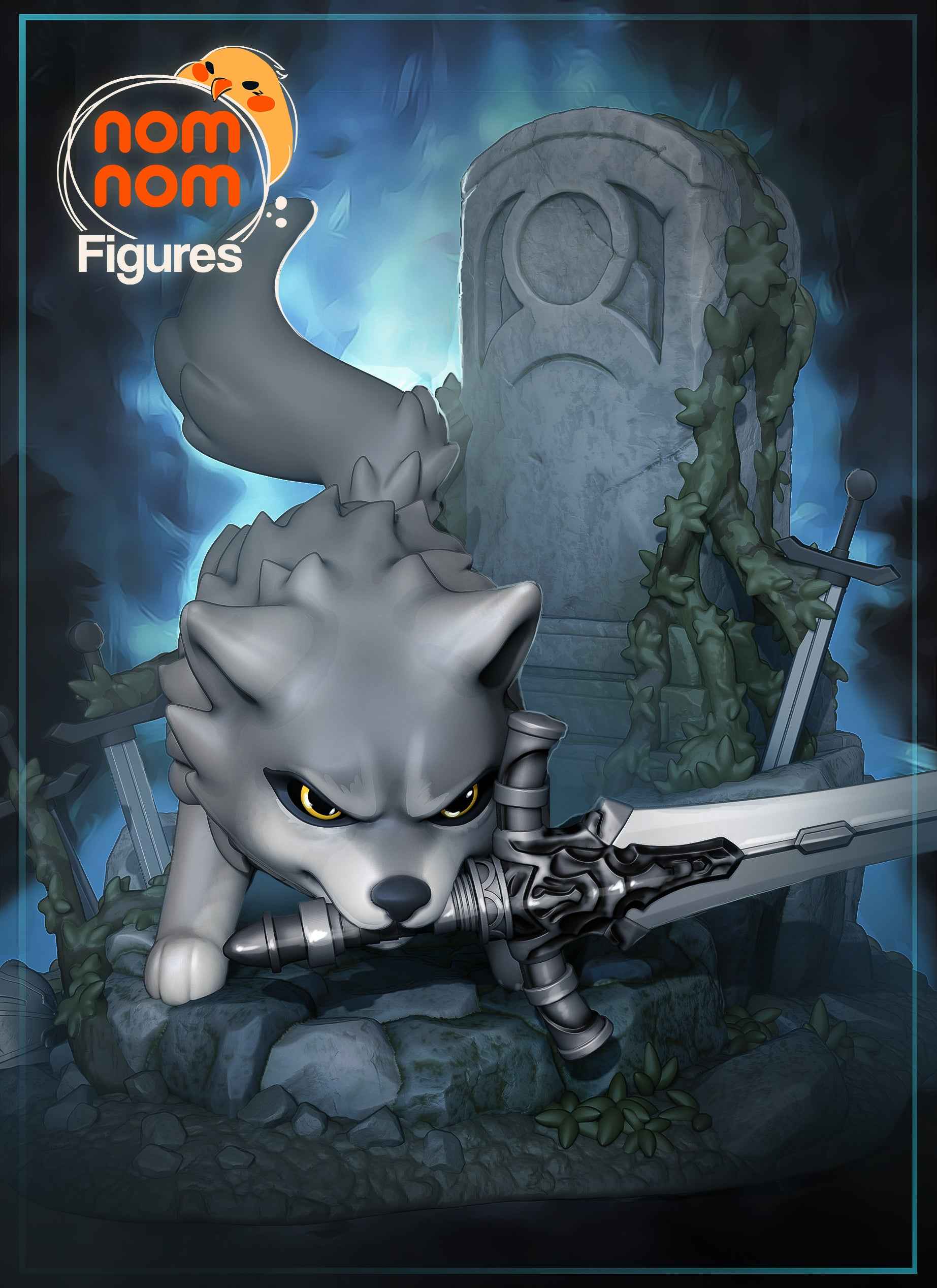 Chibi – Goose (Chibi by Nomnom Figures) – 3D printed resin figure
