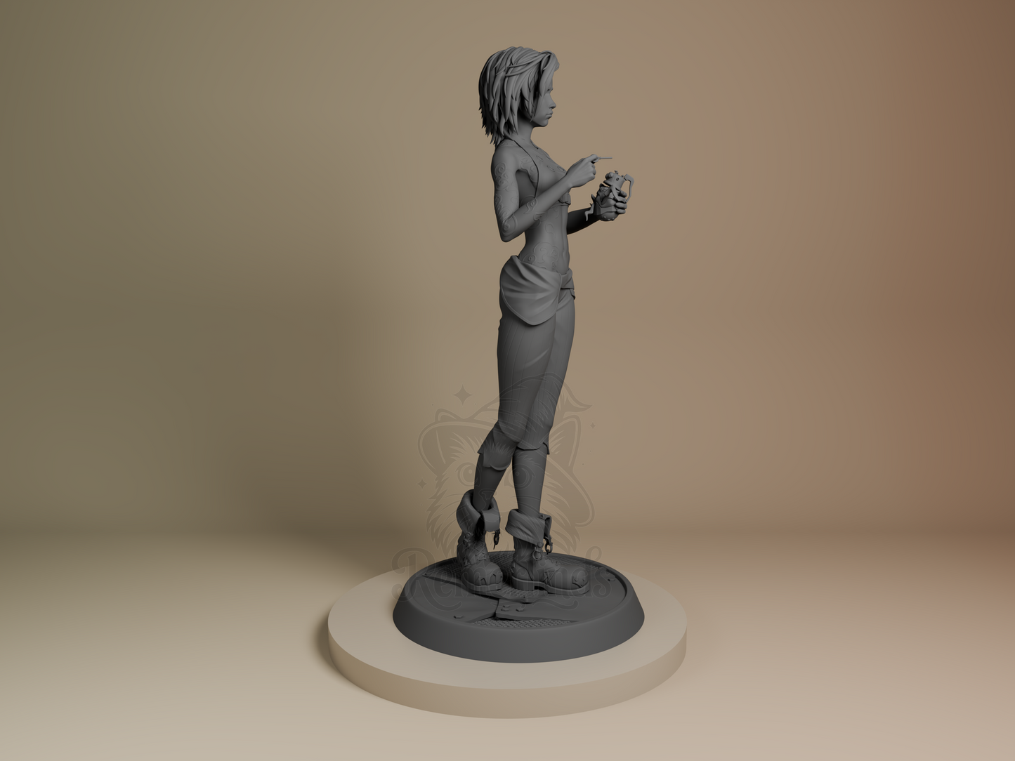 Broken Jinx – Arcane (Figurine by Bulkamancer) – 3D printed resin figure