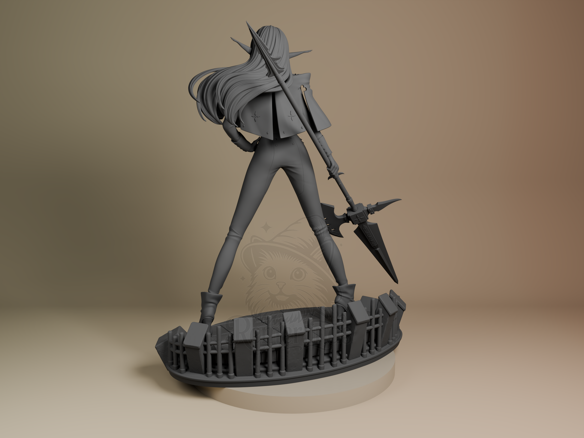 Hulkenberg – Metaphor: ReFantazio (Figurine by Bulkamancer) – 3D printed resin figure