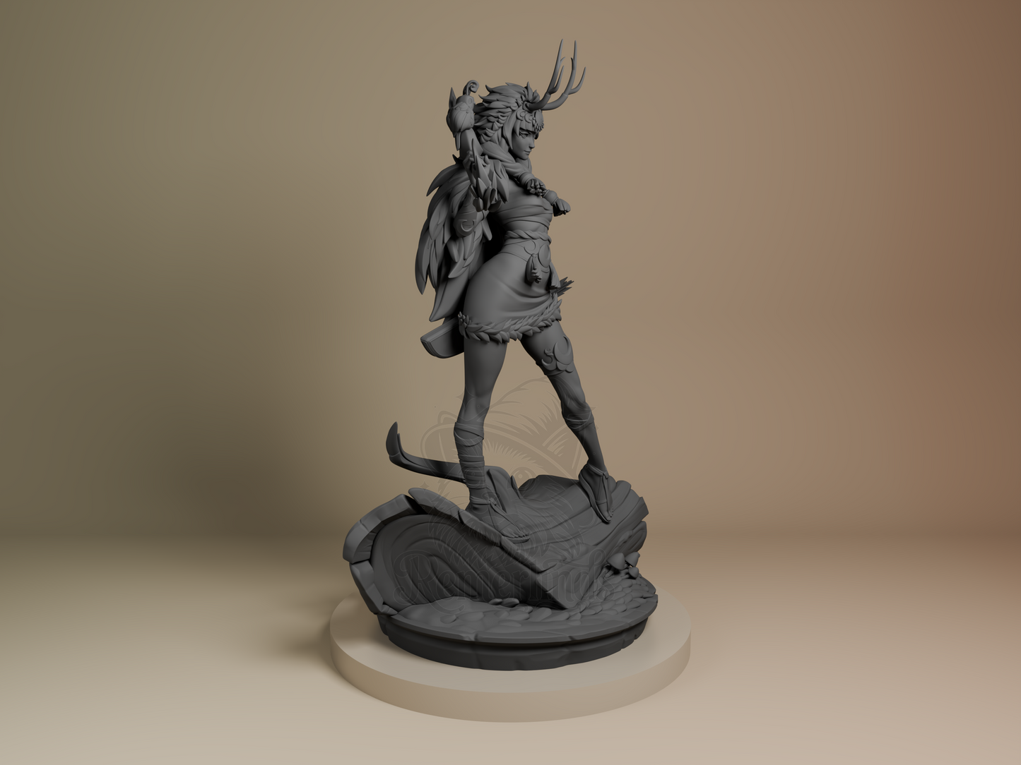 Artemis – Hades (Figurine by Bulkamancer) – 3D printed resin figure