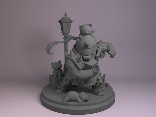 Alphonse Elric – Fullmetal Alchemist (Chibi by Nomnom Figures) – 3D printed resin figure