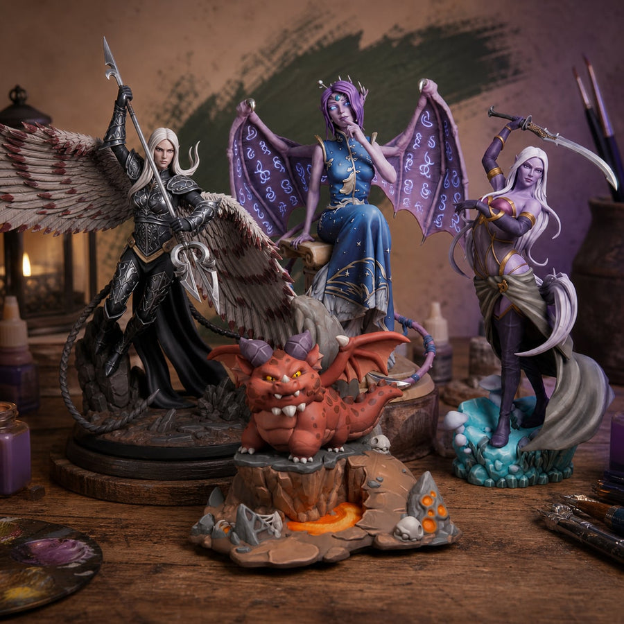 Fantasy & Tabletop Resin Figure Kits