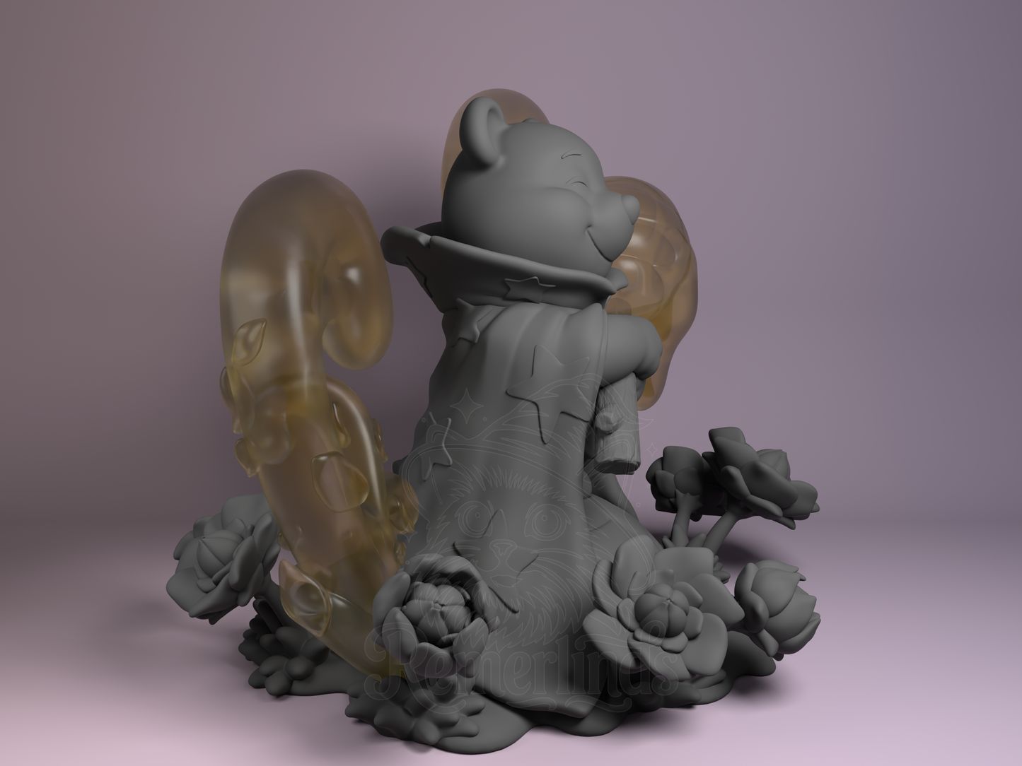 Chibi – Pooh (Chibi by Nomnom Figures) – 3D printed resin figure