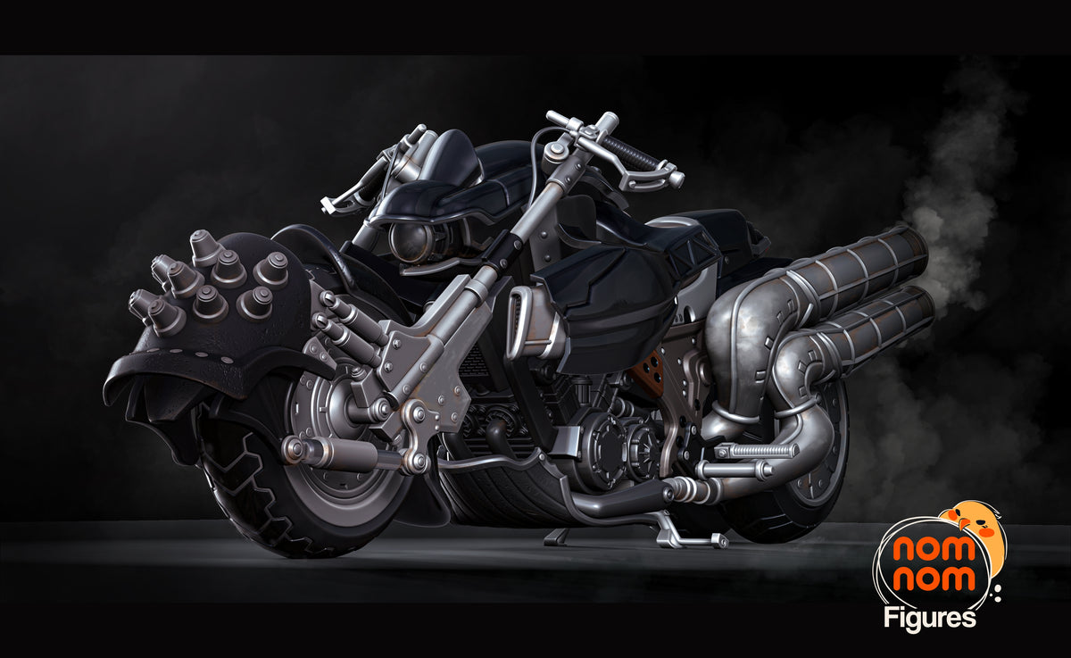 Fully painted sample of Hardy Daytona from Final Fable by Nomnom, showing intended final look for display reference.