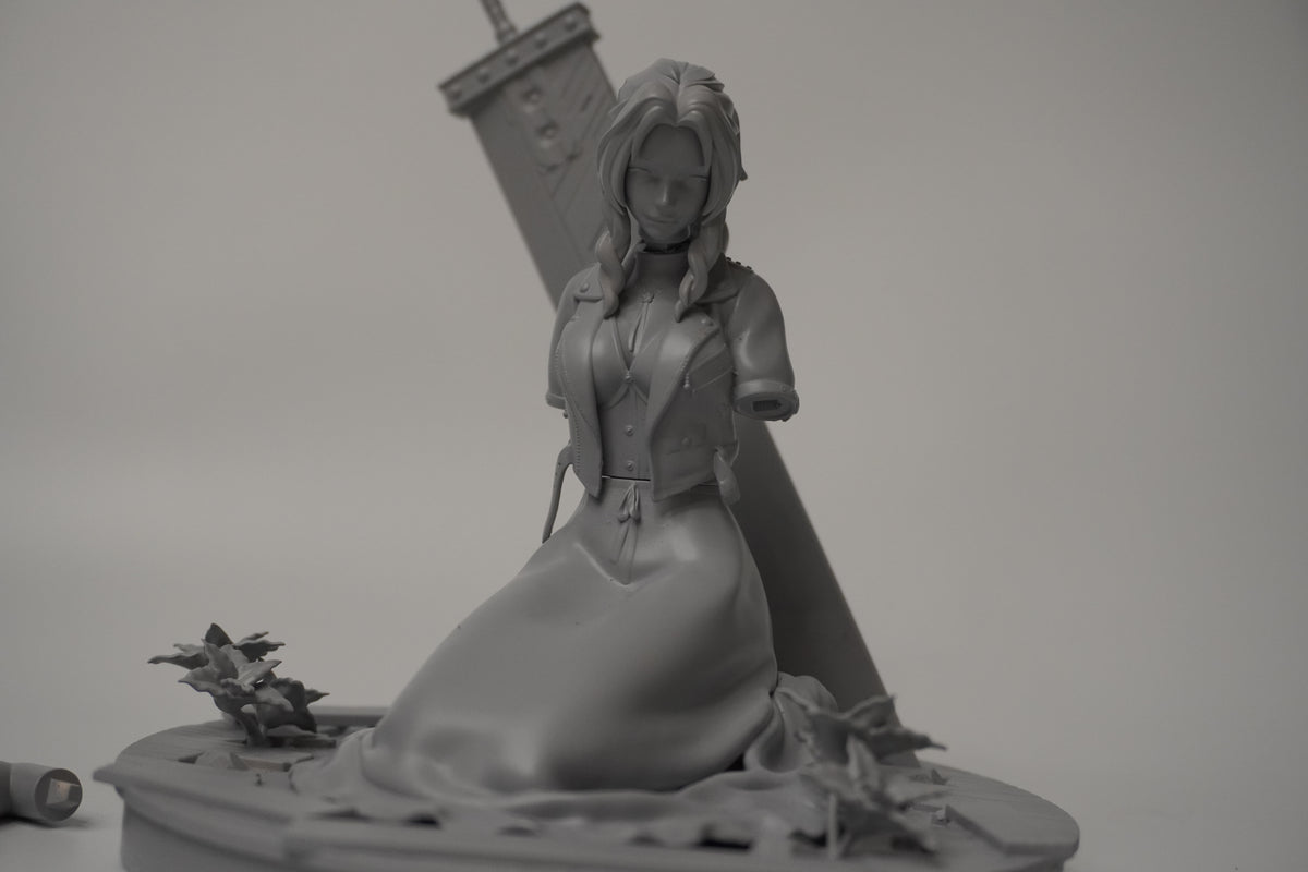 Aerith - Final Fable (Gold) | Figurine Modelled by Nomnom Figures - 16k resolution
