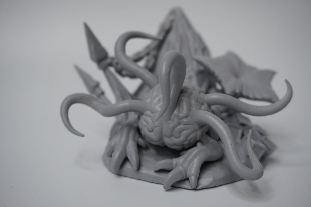 Shadow Kin - Classic Fantasy Roleplaying Setting (Gold) | Chibi Modelled by Nomnom Figures - 16k resolution