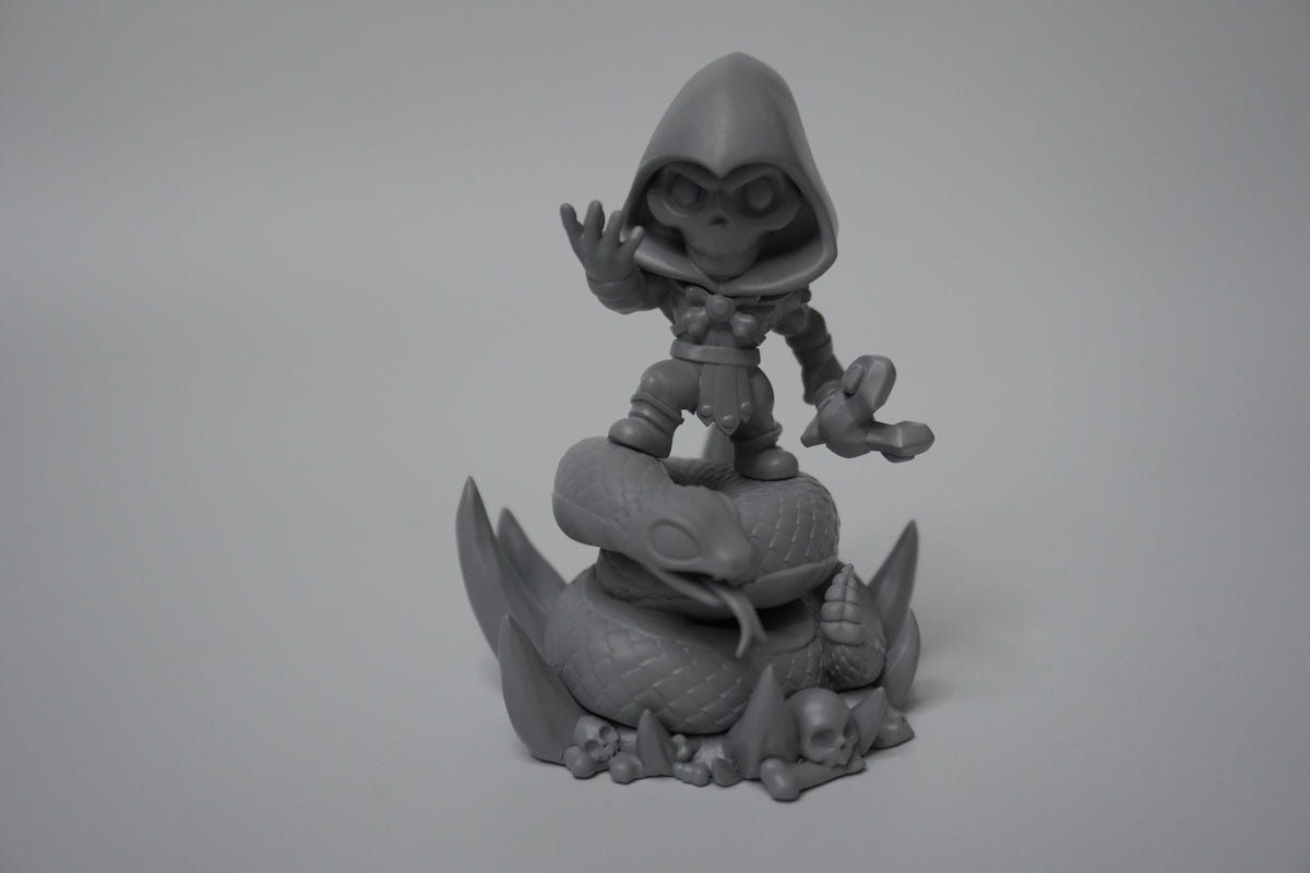 Bone Lord - Masters of the Universe (Gold) | Chibi Modelled by Nomnom Figures - 16k resolution