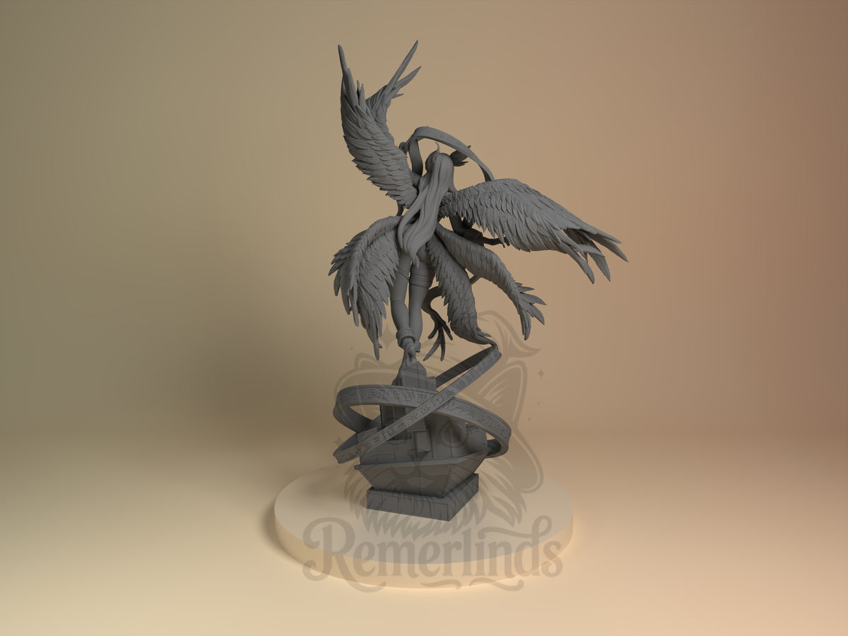 Left side angle showing gesture, weapon, or outfit detail.