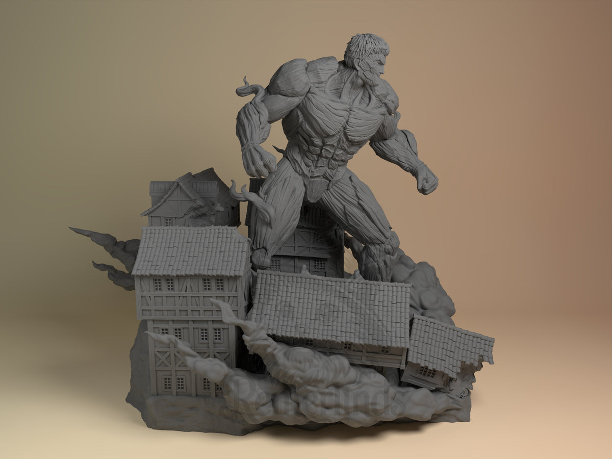 Right side angle highlighting notable pose or armor/prop feature.