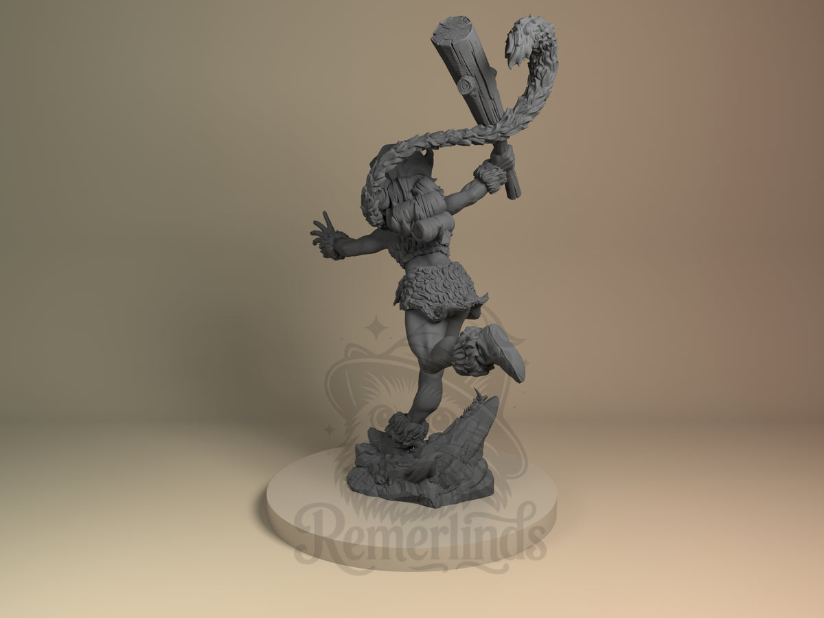 Left side angle showing gesture, weapon, or outfit detail.