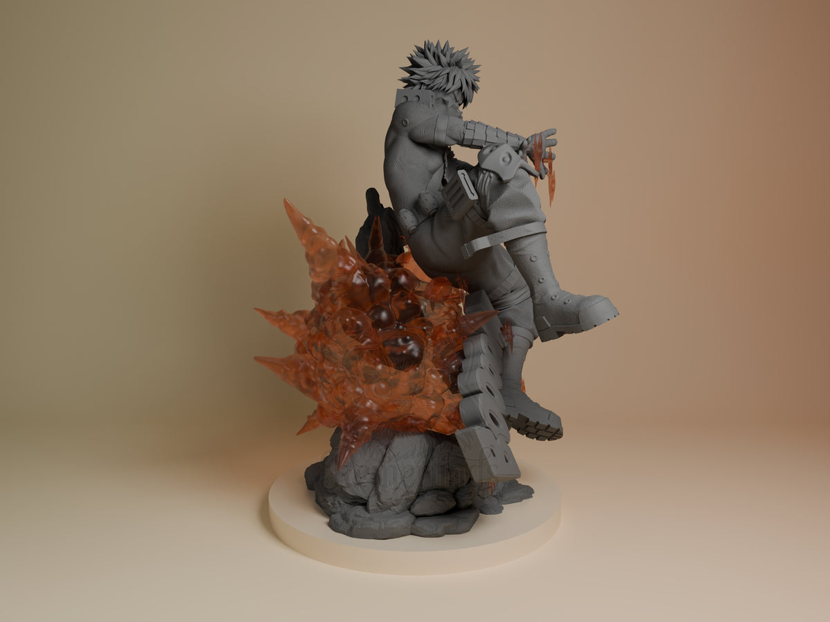 Right side angle highlighting notable pose or armor/prop feature.