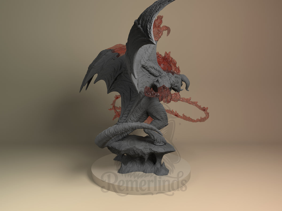 Rear view showing cloak, back armor, or base sculpt detail.