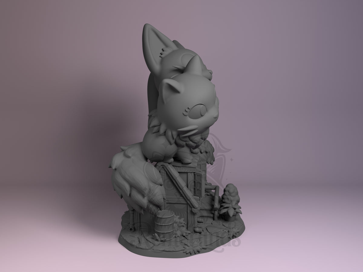 Right side angle highlighting notable pose or armor/prop feature.