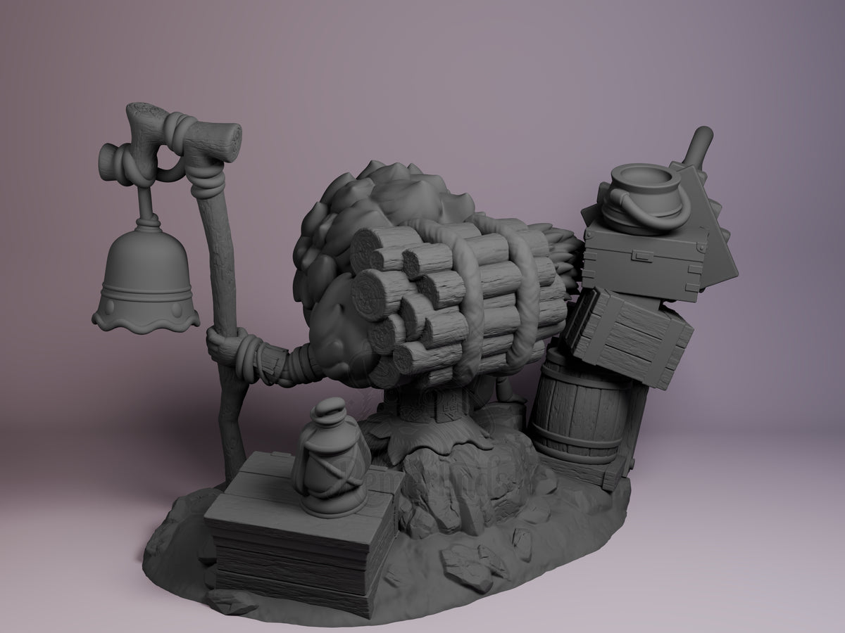 Left side angle showing gesture, weapon, or outfit detail.