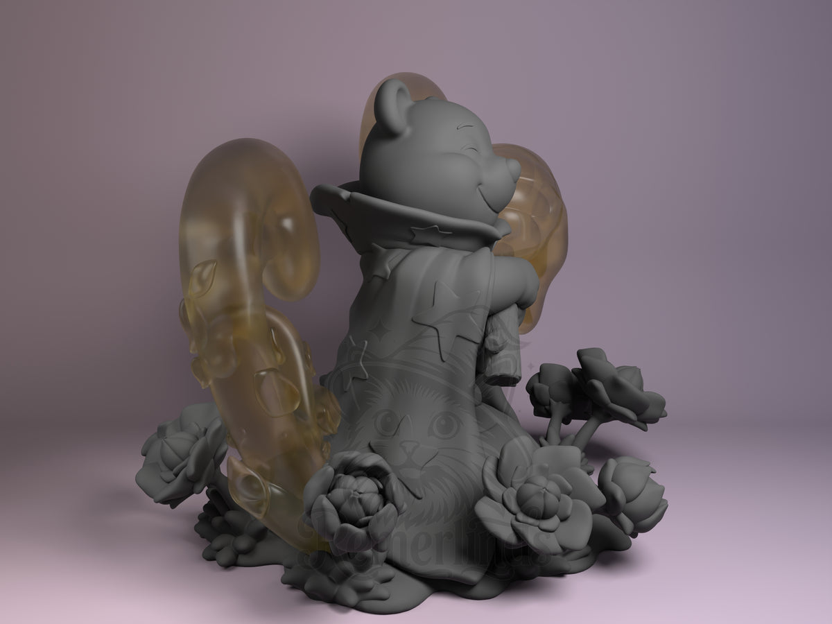 Right side angle highlighting notable pose or armor/prop feature.
