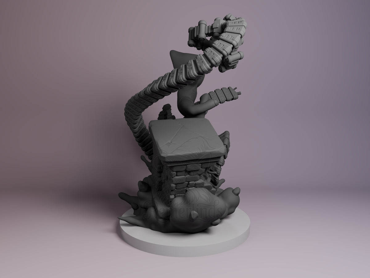 Left side angle showing gesture, weapon, or outfit detail.