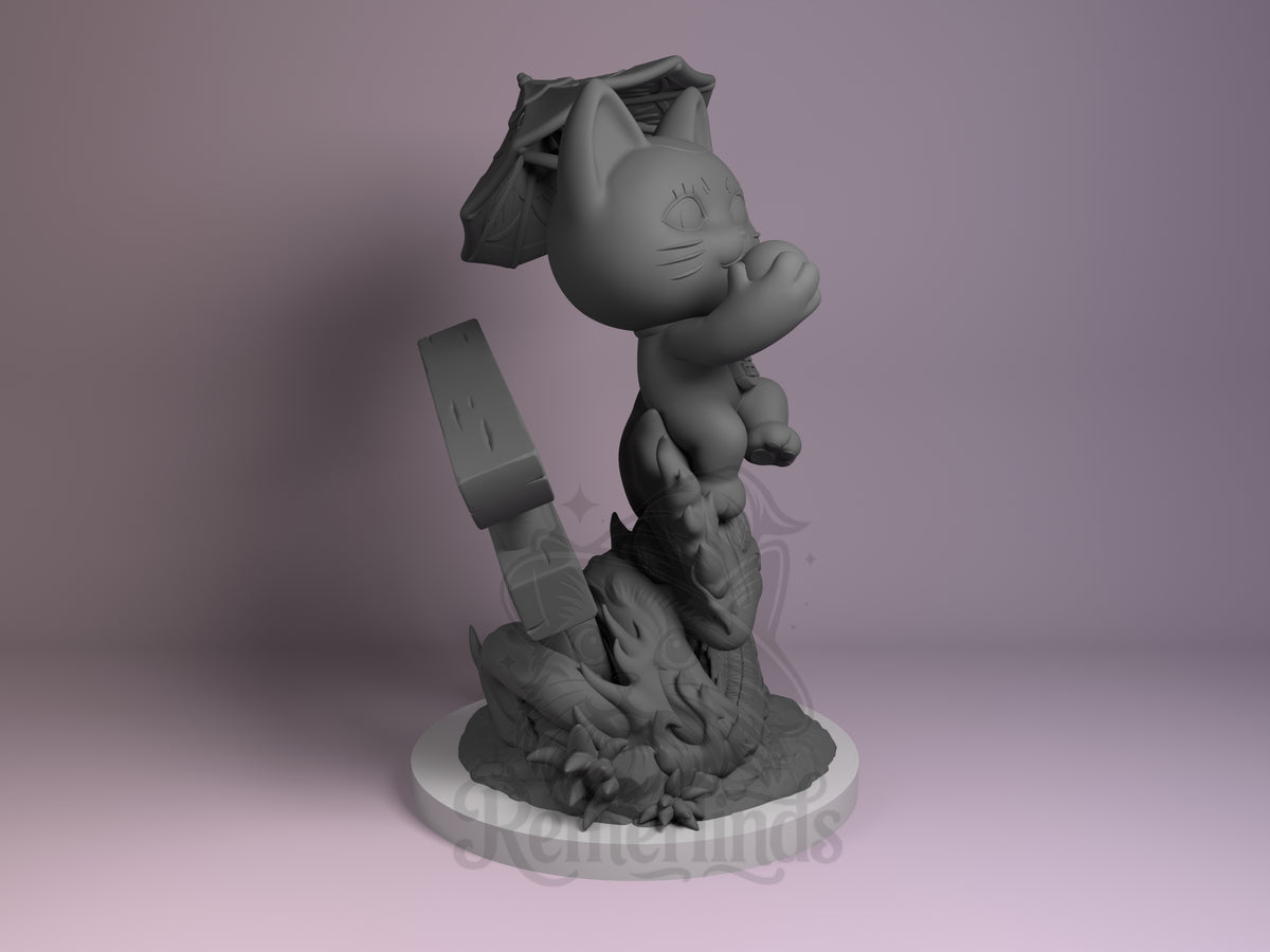 Right side angle highlighting notable pose or armor/prop feature.