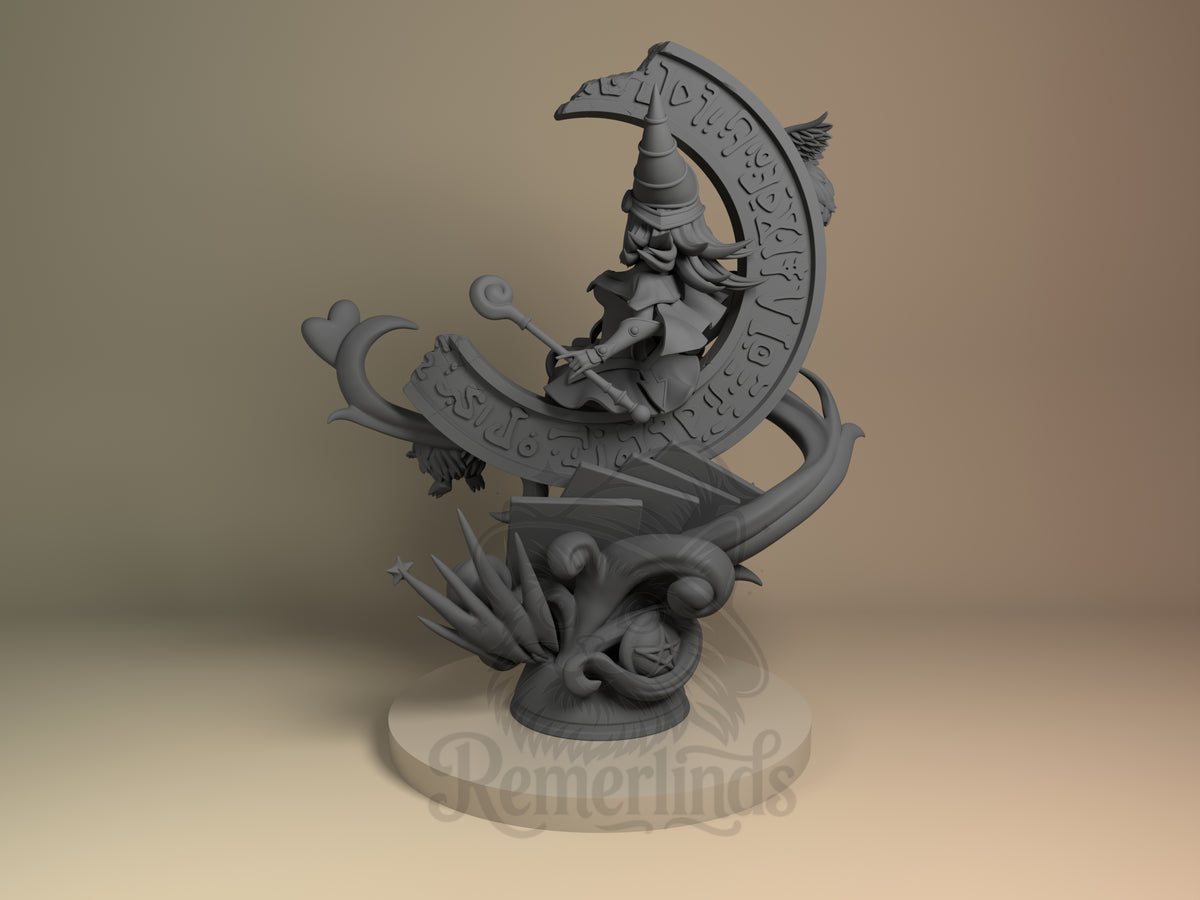 Left side angle showing gesture, weapon, or outfit detail.