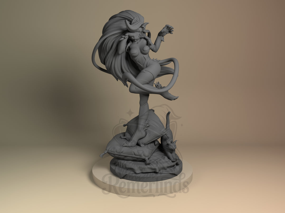 Right side angle highlighting notable pose or armor/prop feature.