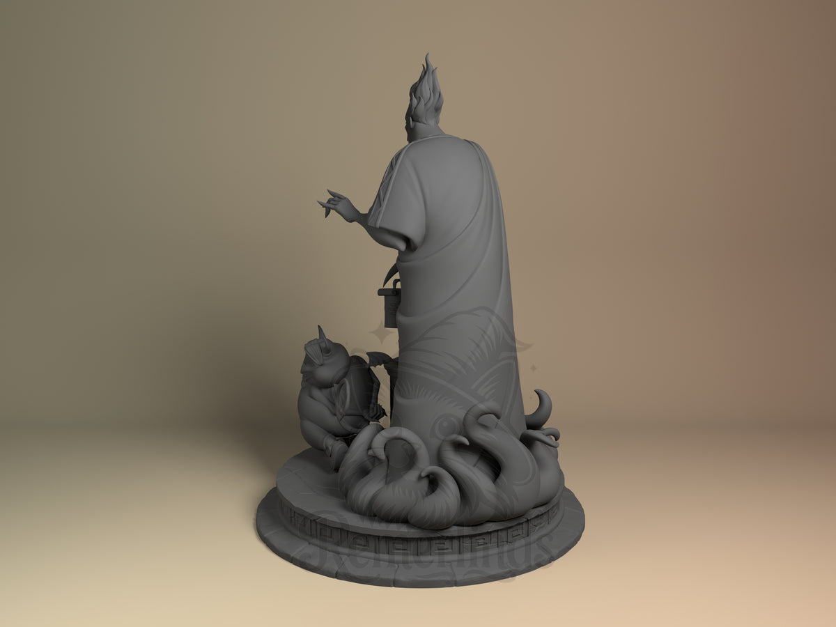 Left side angle showing gesture, weapon, or outfit detail.