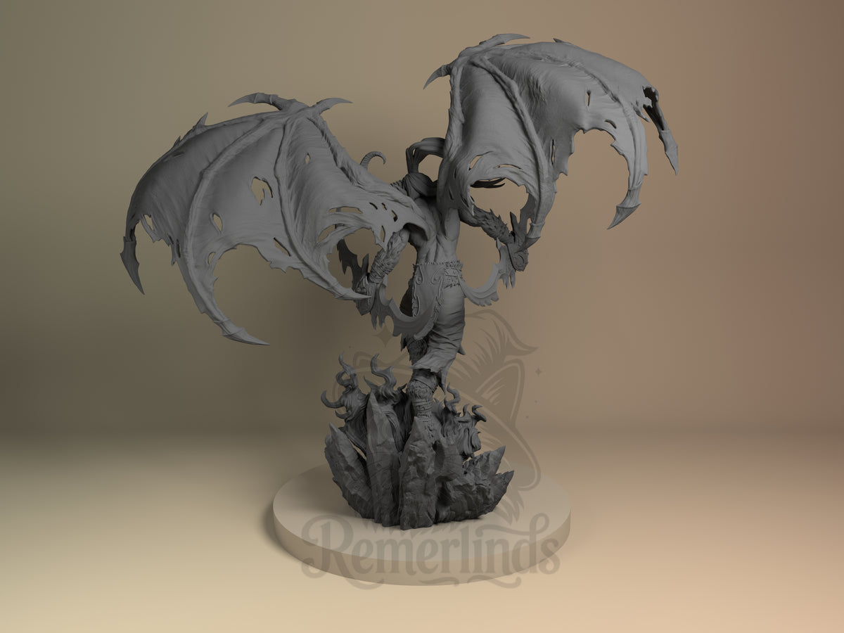 Left side angle showing gesture, weapon, or outfit detail.