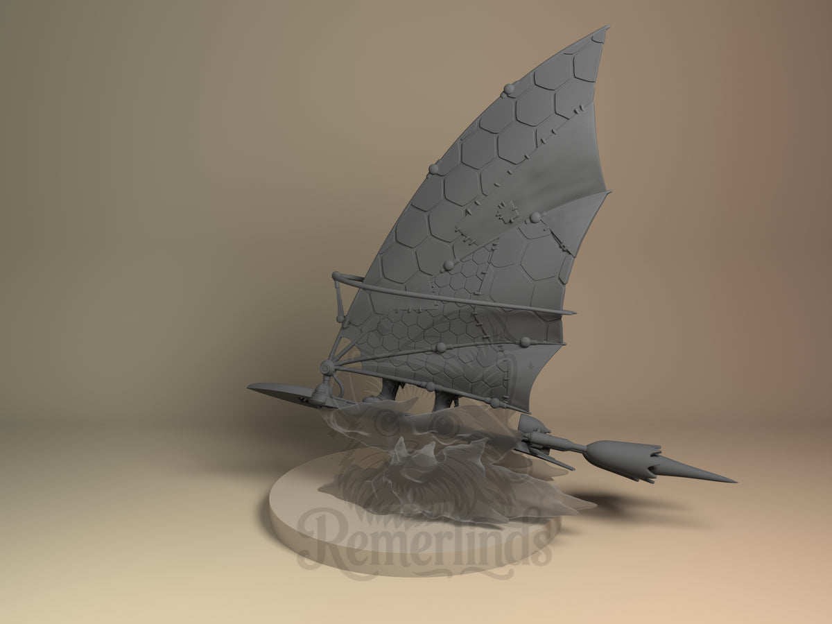 Left side angle showing gesture, weapon, or outfit detail.