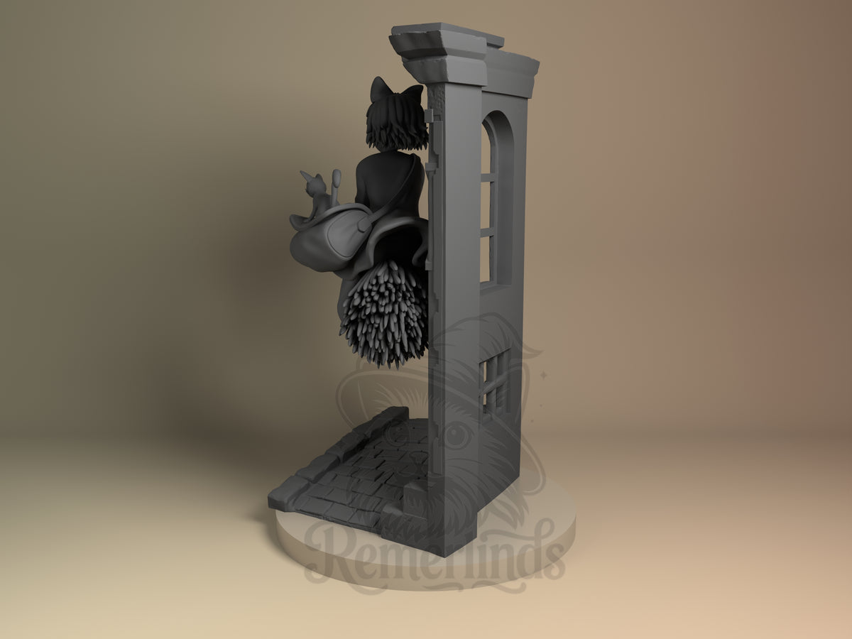 Left side angle showing gesture, weapon, or outfit detail.
