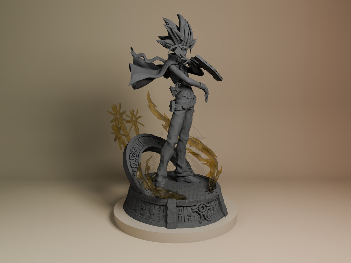 Right side angle highlighting notable pose or armor/prop feature.