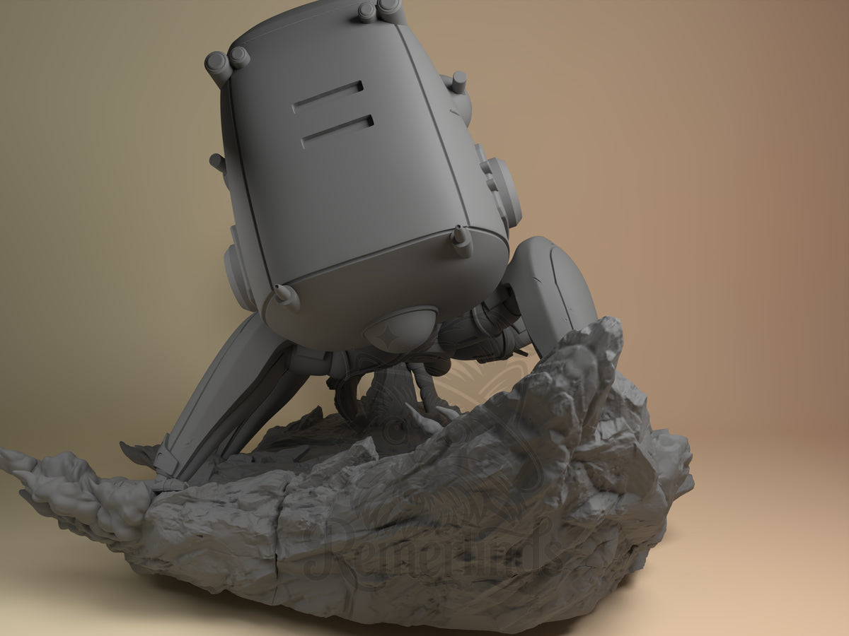 Left side angle showing gesture, weapon, or outfit detail.