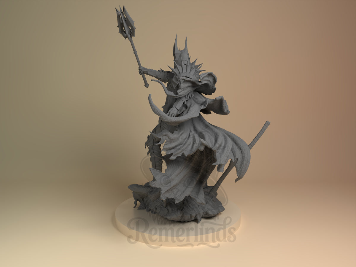 Left side angle showing gesture, weapon, or outfit detail.