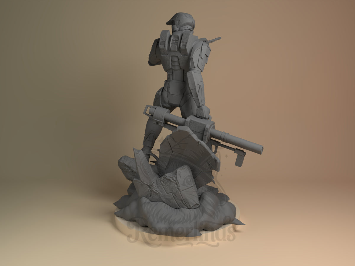 Left side angle showing gesture, weapon, or outfit detail.