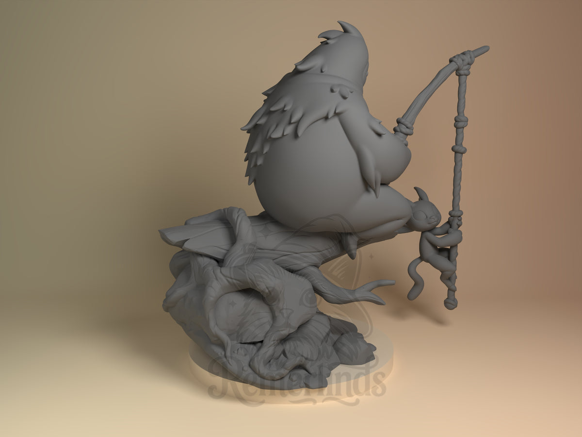 Right side angle highlighting notable pose or armor/prop feature.